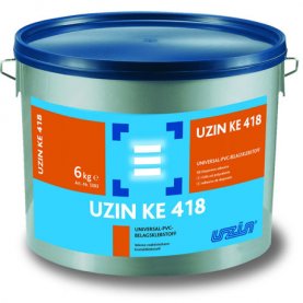 Дисперсионный клей для ПВХ-покрытий UZIN KE 418