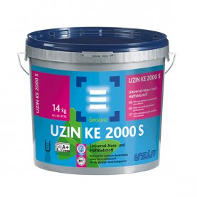 Мощный дисперсионный клей для виниловых полов UZIN KE 2000 S NEU (14 кг)