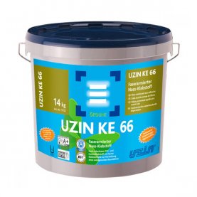 Дисперсионный клей с армирующими волокнами  UZIN KE 66 (6 кг)