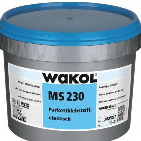 Силановый клей для паркета WAKOL MS 230 (18 кг)