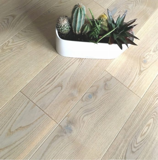 Купить паркетную доску ДУБ BLANCO TREND WHITE MATT 