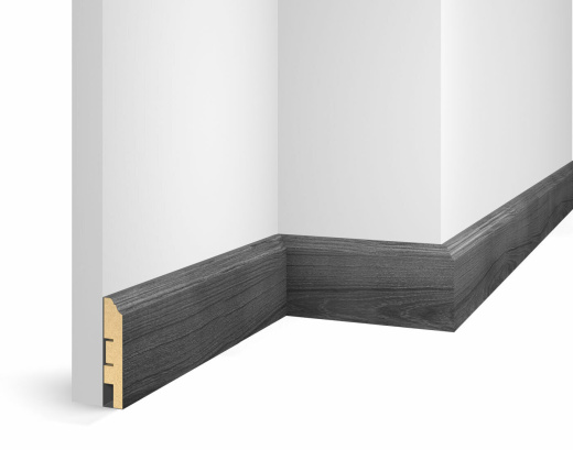 Плинтус ясень Дымчатый WP07