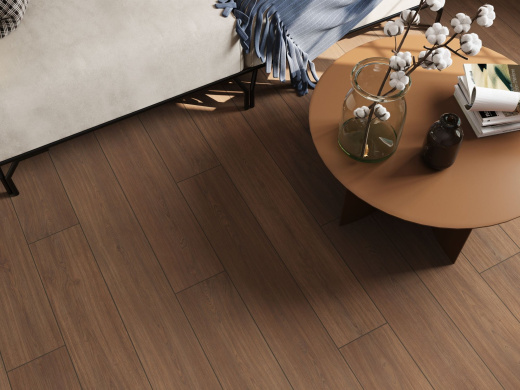 Купить ламинат EVERSENSE Дуб Каселла Коричневый EL2153 в Минске