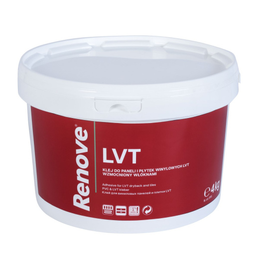 Дисперсионный клей для виниловых покрытий Renove LVT ( 4 кг)