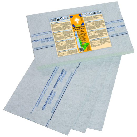 Изолирующая подложка UZIN Multimoll Softsonic 3 мм