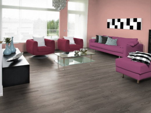 Паркетная доска OAK CONCRETE GREY 3S купить, цена м2